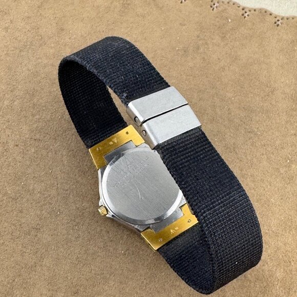 Vintage 1990's Bucherer Ladies 2 Tone Gold and Silver Dress Quartz Watch - Picture 6 of 11